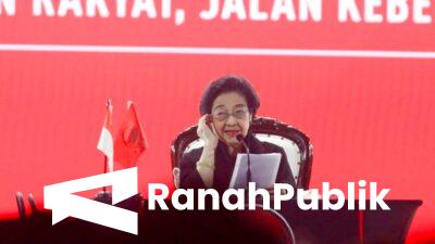 Tangis Megawati di Rakernas V PDIP: Terima Kasih Rakyat Indonesia