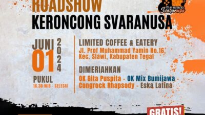  Keroncong Svaranusa 2024: Bhinneka Tunggal Irama, Ora Keroncong Ora Kepenak