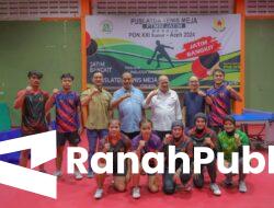 LaNyalla Pacu Semangat Atlet Tenis Meja Jatim untuk PON Aceh-Sumut