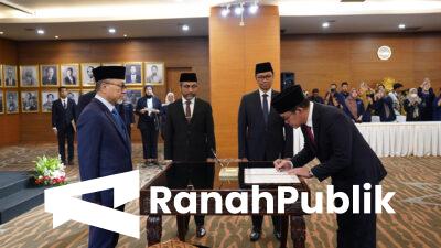 Zulkifli Hasan Lantik Tujuh Pimpinan Tinggi Madya Kemendag dan Satu Inspektur Jenderal Polri
