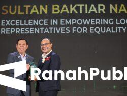 Sultan B Najamudin Terima Penghargaan Excellence in Empowering Local Representatives for Equality, Tekankan Pentingnya Kemandirian Energi