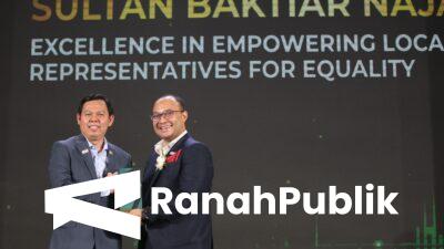 Sultan B Najamudin Terima Penghargaan Excellence in Empowering Local Representatives for Equality, Tekankan Pentingnya Kemandirian Energi