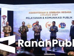 Biro Pemberitaan Parlemen Raih Penghargaan di Kategori Pelayanan dan Komunikasi Publik pada Kementerian dan Lembaga Negara Awards 2024