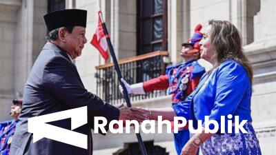 Presiden RI Diterima Hangat oleh Presiden Peru di Istana Palacio de Gobierno