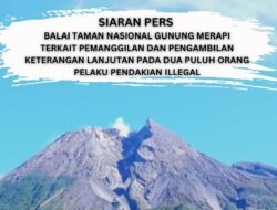 Nekat Mendaki Gunung Merapi Saat Status Siaga, 20 Orang Diamankan Petugas!