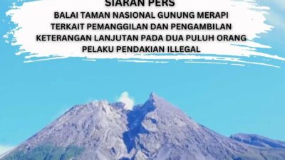 pendaki ilegal merapi