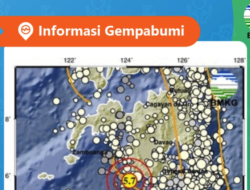 Guncangan Gempa Terasa di Sulawesi Utara, Warga Diminta Tetap Waspada