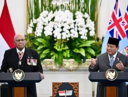 Prabowo Tegaskan Komitmen Indonesia Perkuat Kerja Sama dengan Fiji