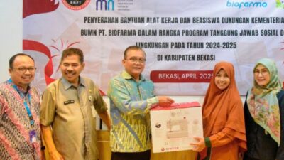 BNPT & Bio Farma Salurkan Beasiswa untuk Mitra Deradikalisasi, Bekasi Jadi Titik Sinergi Sosial
