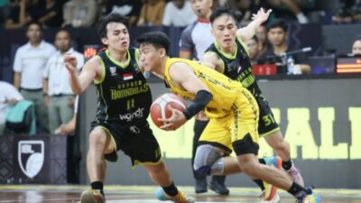 Abraham Wenas Menyala, Kesatria Bungkam Borneo dalam Duel Ketat di Sritex Arena