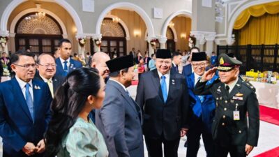 Prabowo di Bangkok: RI–Thailand Mantapkan Kerja Sama Dagang & Investasi Strategis