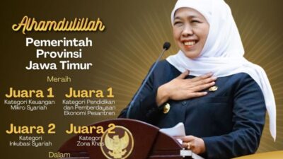 Jatim Borong 10 Penghargaan Adinata Syariah 2025, Pesantren Jadi Motor Penggerak